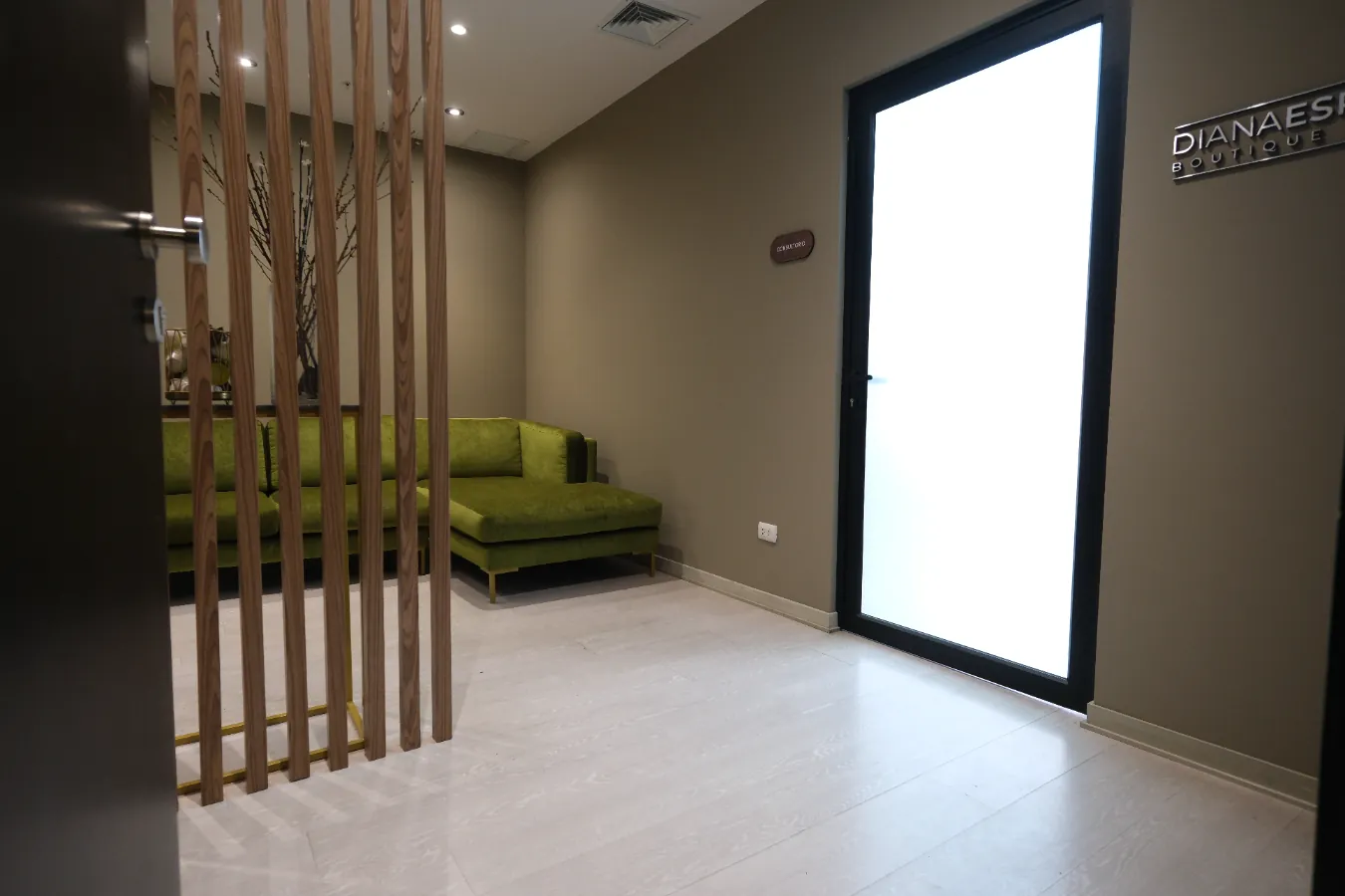 Recepción boutique